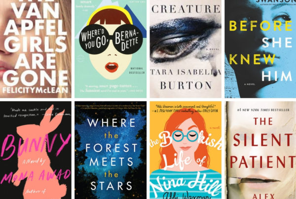 A grid of the nine book covers included in the summer reading list