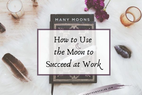 how to use the moon to succeed at work