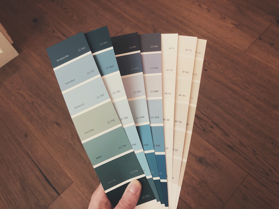 selecting paint